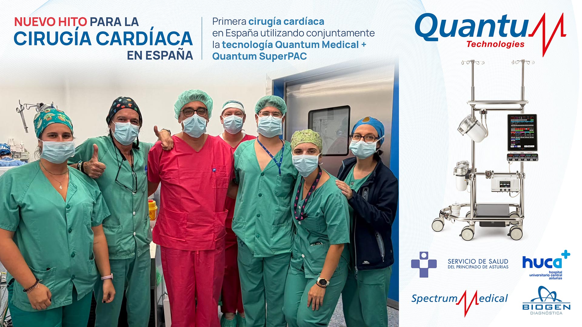 Primera cirugía cardíaca en España