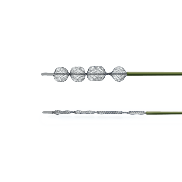 Sistema de extracción de trombos AngioHAND